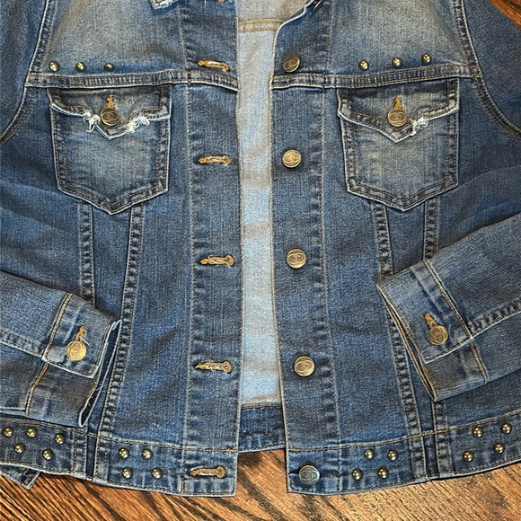 John Eshaya, Jean Jacket, Size Medium/Large (161) - Picture 3 of 10